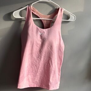 Nike Pink Racerback Athletic Tank Top